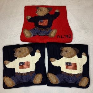 Polo Ralph Lauren Collectors Sit Down Bear Bundle
